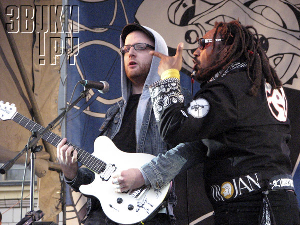 Skindred на фестивале Urbania-2008